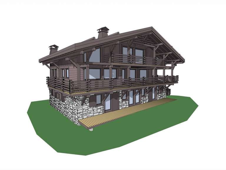 Terrain Megève - 1056m²