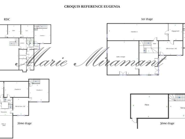Maison Ménerbes - 6 chambres - 305m²