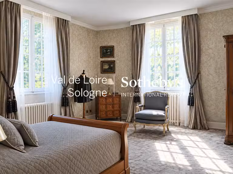 Manoir Mennetou-sur-Cher - 5 chambres - 356m²