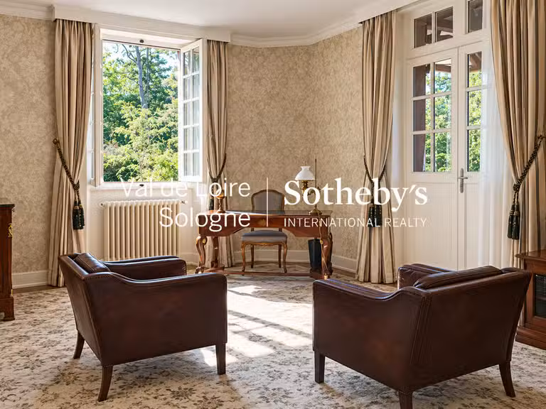 Manoir Mennetou-sur-Cher - 5 chambres - 356m²
