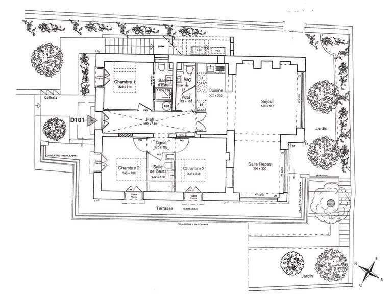 Apartment Menton - 3 bedrooms - 93m²