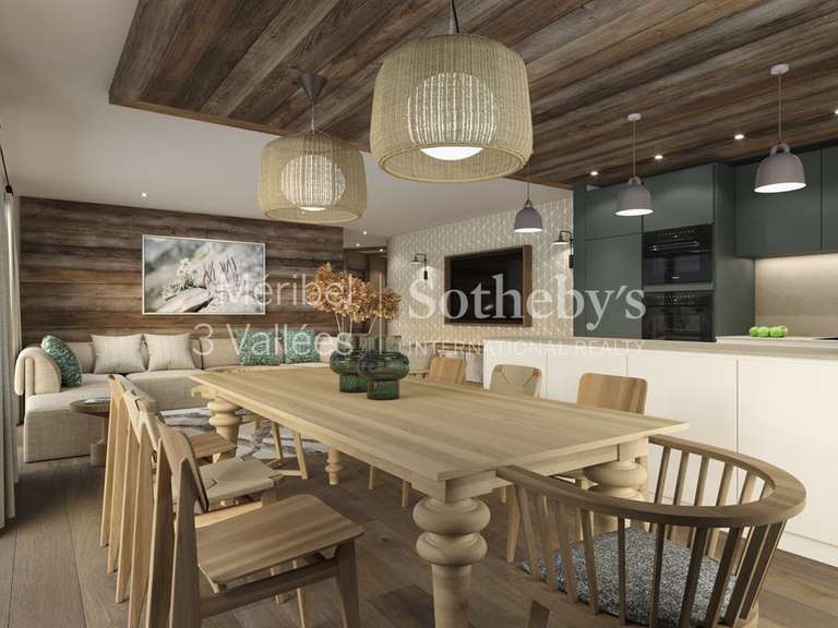 Appartement Meribel-les-allues - 3 chambres - 127m²