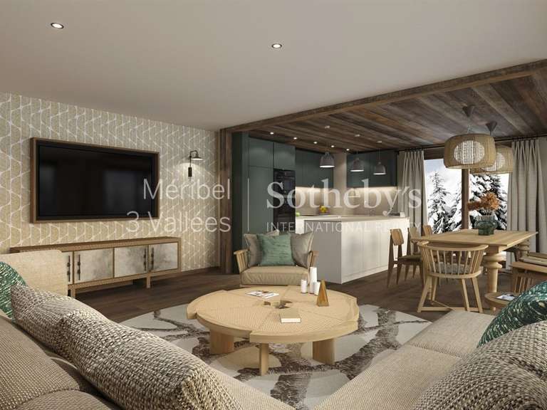 Appartement Meribel-les-allues - 3 chambres - 127m²