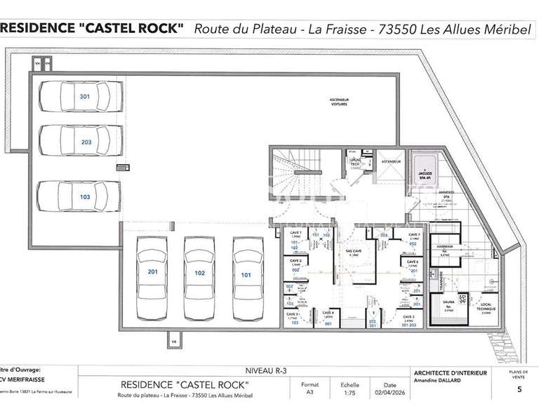 Appartement Meribel-les-allues - 4 chambres - 152m²