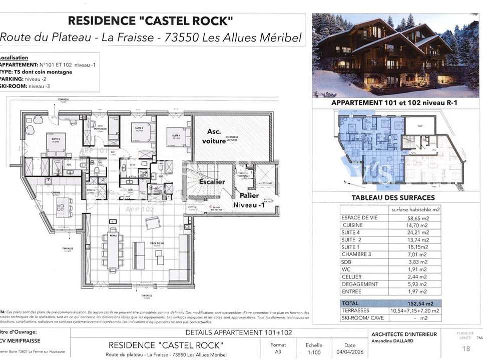Appartement Meribel-les-allues