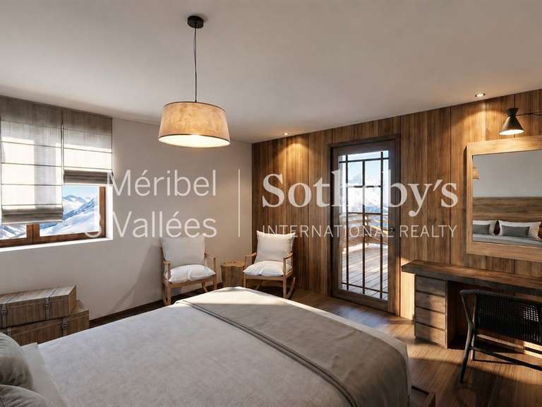 Appartement Meribel-les-allues - 4 chambres - 152m²