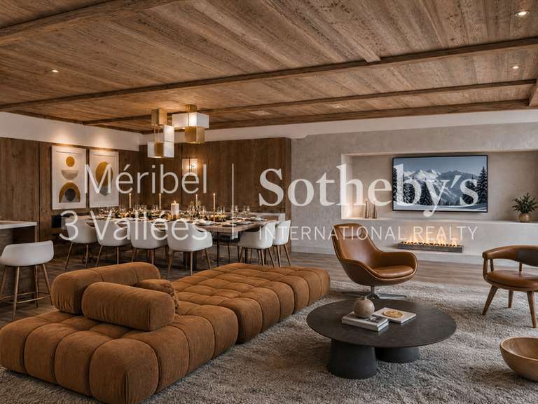 Appartement Meribel-les-allues - 4 chambres - 140m²