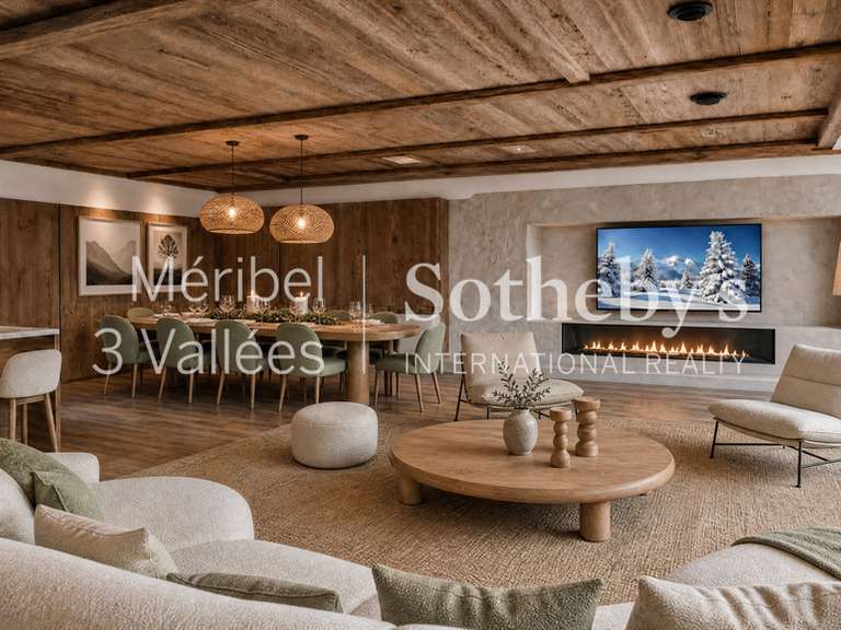 Appartement Meribel-les-allues - 4 chambres - 140m²