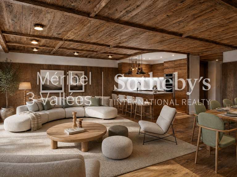 Appartement Meribel-les-allues - 4 chambres - 140m²