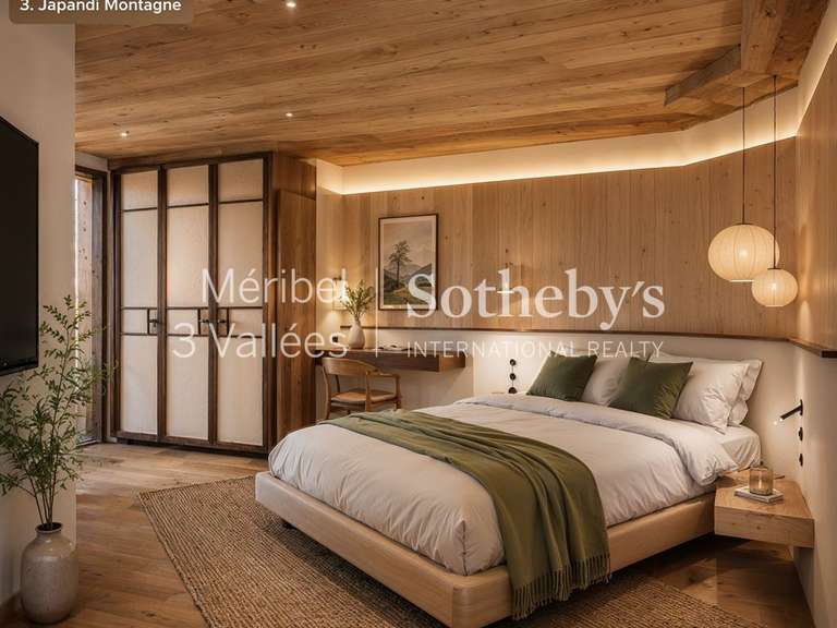 Appartement Meribel-les-allues - 4 chambres - 140m²