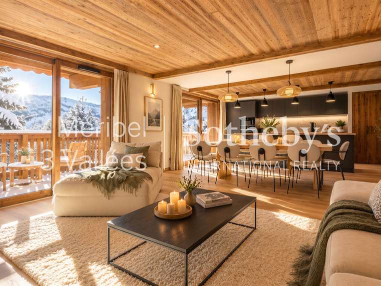 Appartement Meribel-les-allues - 4 chambres - 133m²