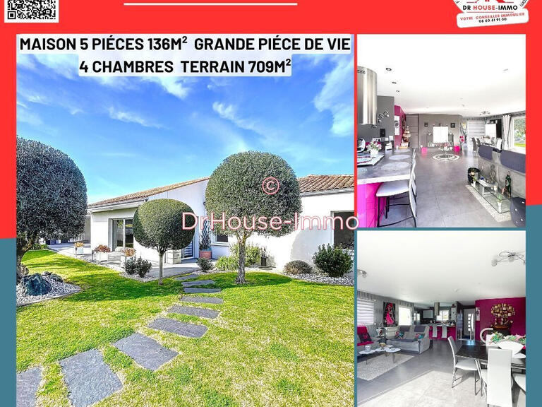 Villa Meschers-sur-Gironde - 4 chambres - 136m²