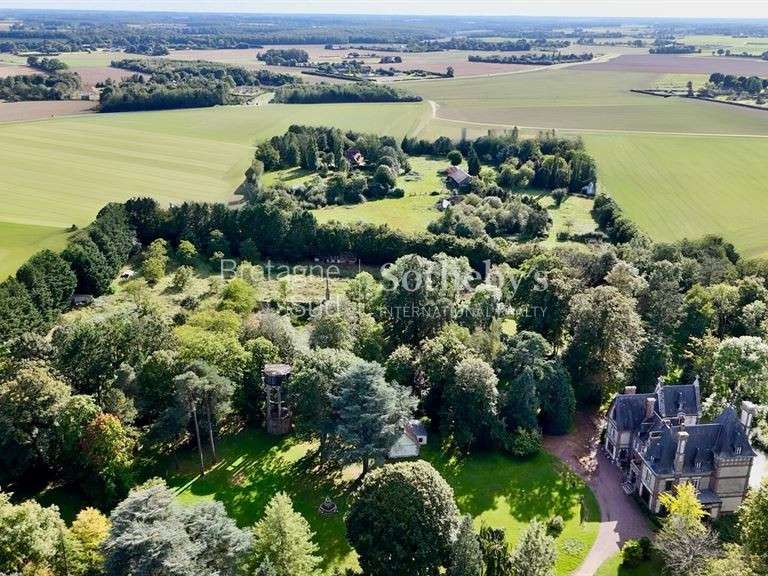 Château avec Vue sur mer Mesnil-en-Ouche - 10 chambres - 730m²
