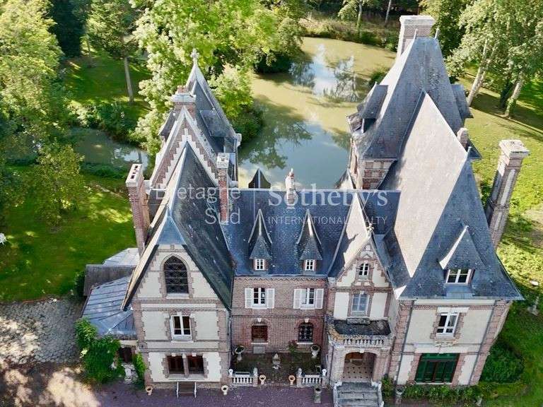 Château avec Vue sur mer Mesnil-en-Ouche - 10 chambres - 730m²