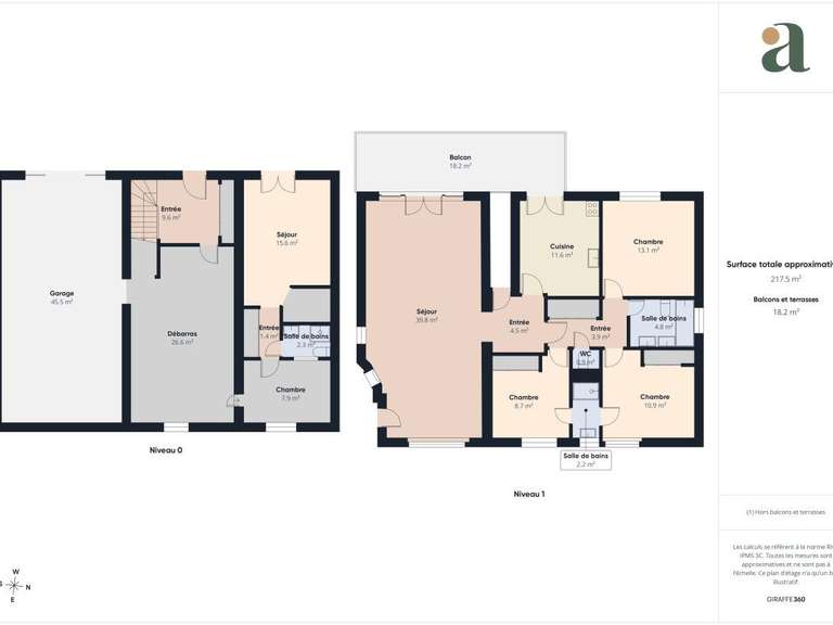 Maison Meyreuil - 4 chambres - 170m²