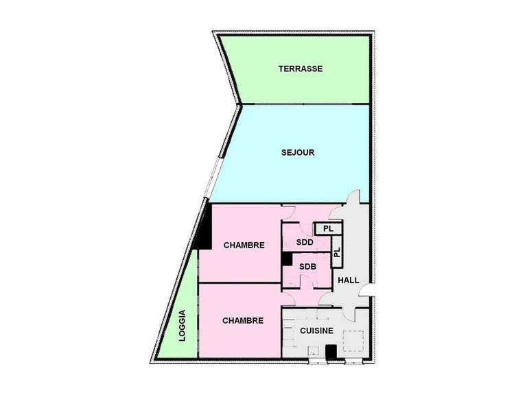 Apartment with Sea view Monaco - 2 bedrooms - 164m²