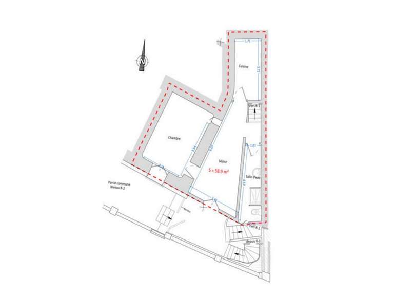 Apartment Monaco - 1 bedroom - 59m²