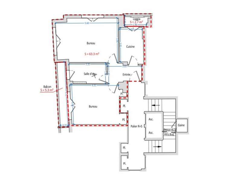 Appartement Monaco - 1 chambre - 71m²