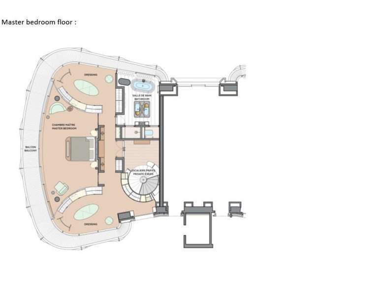 Appartement Monaco - 4 chambres - 527m²