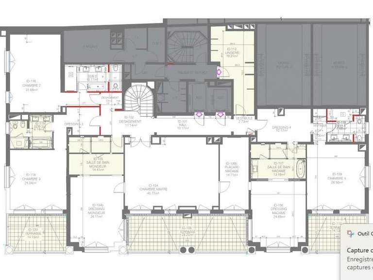 Appartement Monaco - 5 chambres - 1475m²