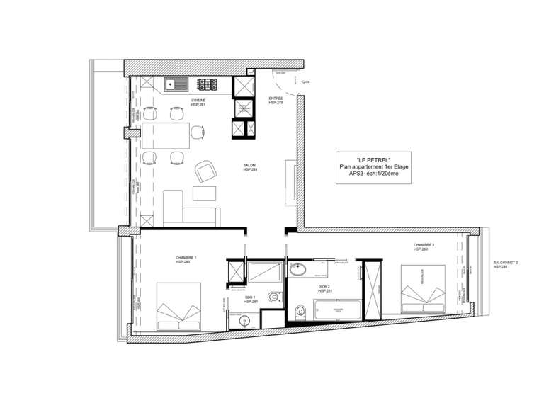 Apartment Monaco - 2 bedrooms - 80m²