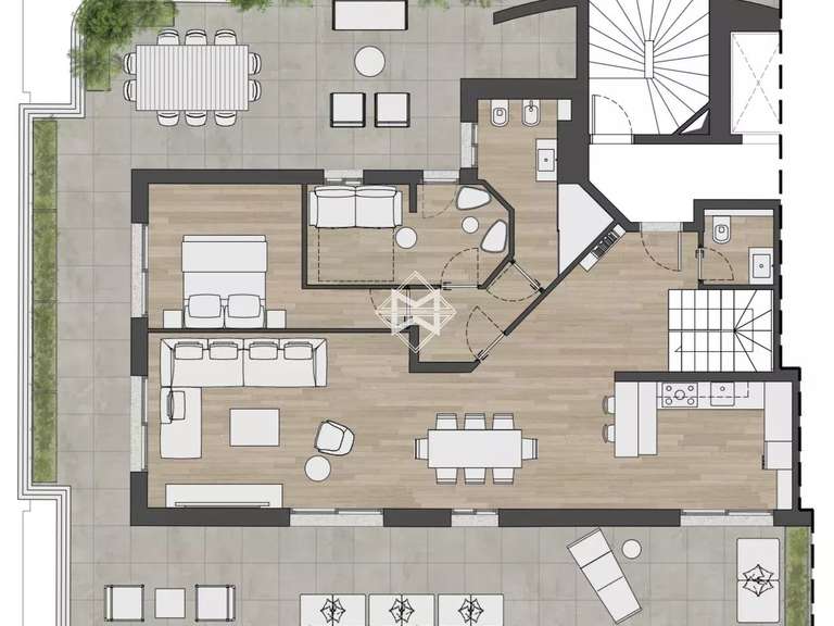 Apartment with Sea view Monaco - 3 bedrooms - 368m²