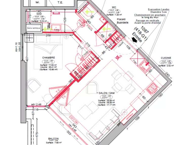 Apartment Monaco - 61m²