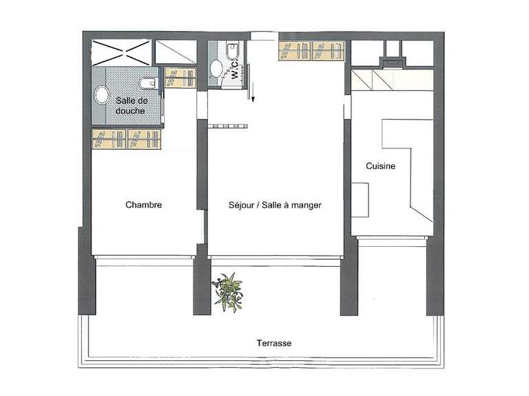 Appartement Monaco - 1 chambre - 83m²