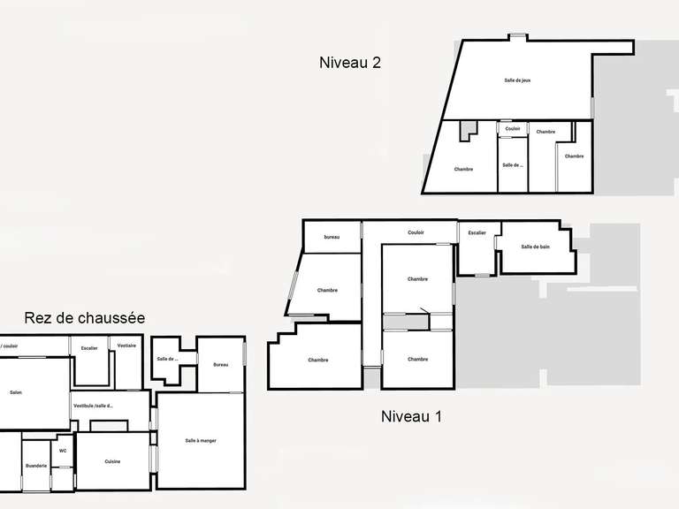 Maison Mons-en-Baroeul - 7 chambres - 310m²