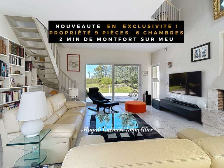 Maison Montfort-sur-Meu - 6 chambres - 299m²