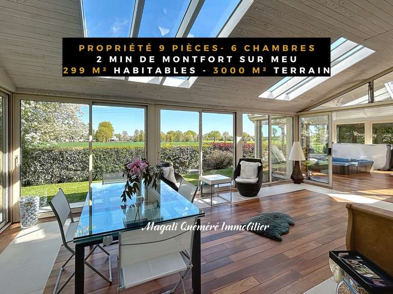 Maison Montfort-sur-Meu - 6 chambres - 299m²