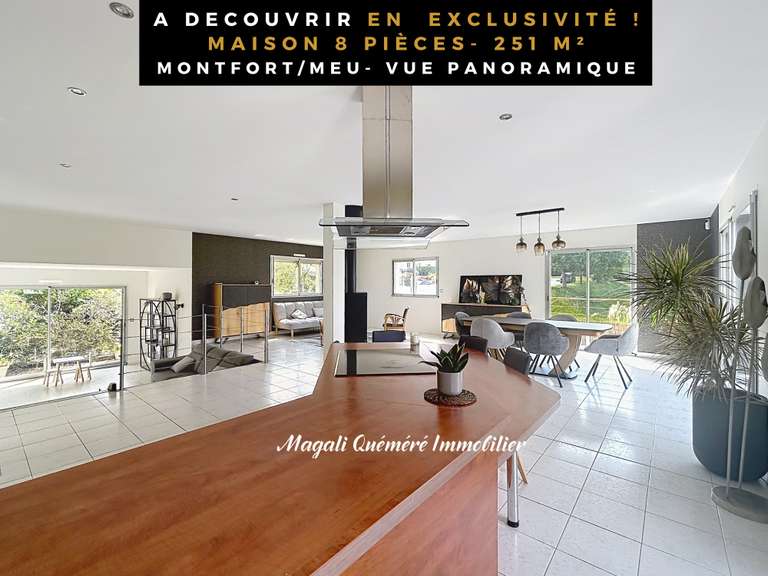 Maison Montfort-sur-Meu - 5 chambres - 252m²