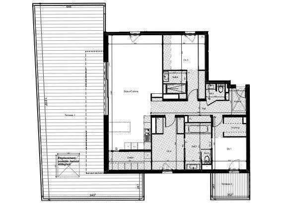 Apartment Montpellier - 3 bedrooms - 132m²
