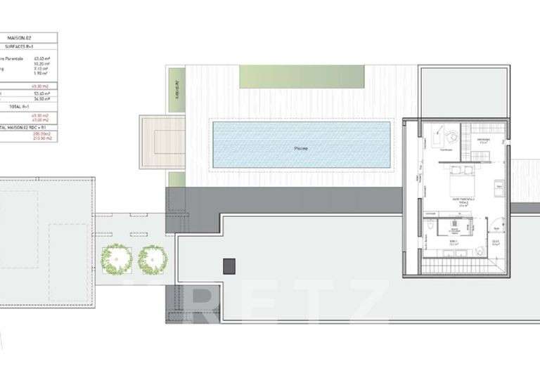 Maison Montpellier - 4 chambres - 205m²