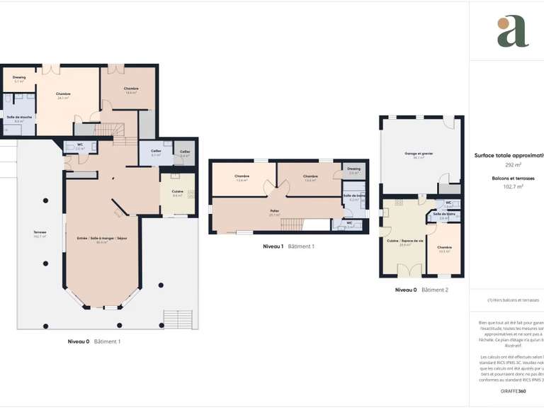 Maison Mortagne-sur-Gironde - 5 chambres - 242m²