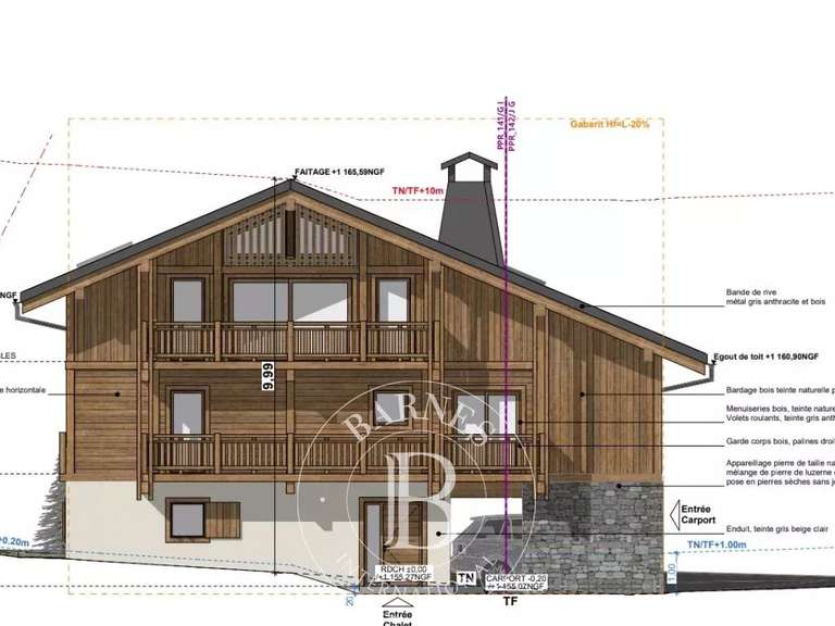 Chalet Morzine - 5 chambres - 213m²