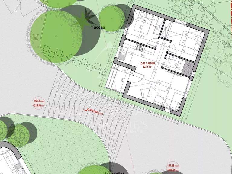 Maison Mougins - 6 chambres - 437m²