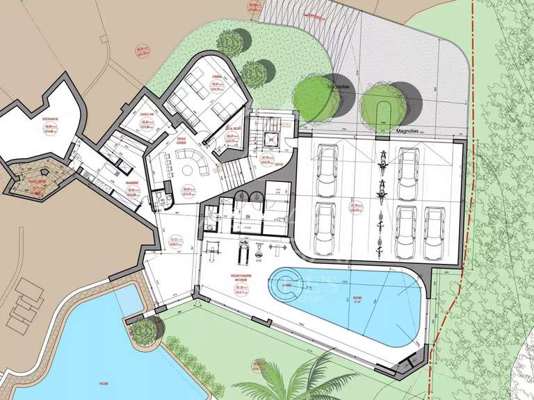 Maison Mougins - 6 chambres - 437m²