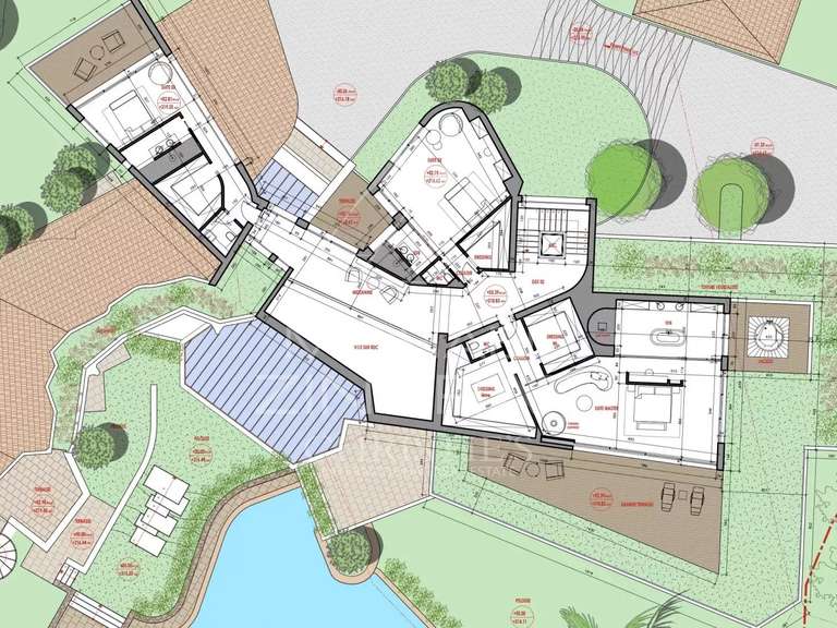 Maison Mougins - 6 chambres - 437m²