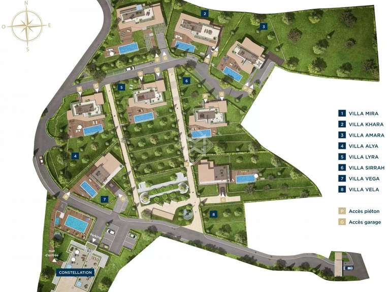 Maison avec Vue sur mer Mougins - 4 chambres - 300m²