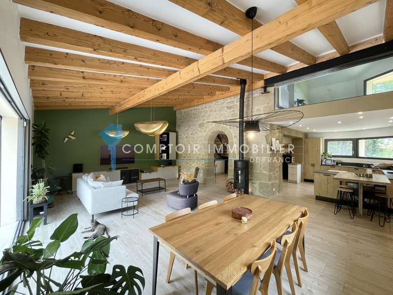 Maison Mours-Saint-Eusèbe - 3 chambres - 166m²