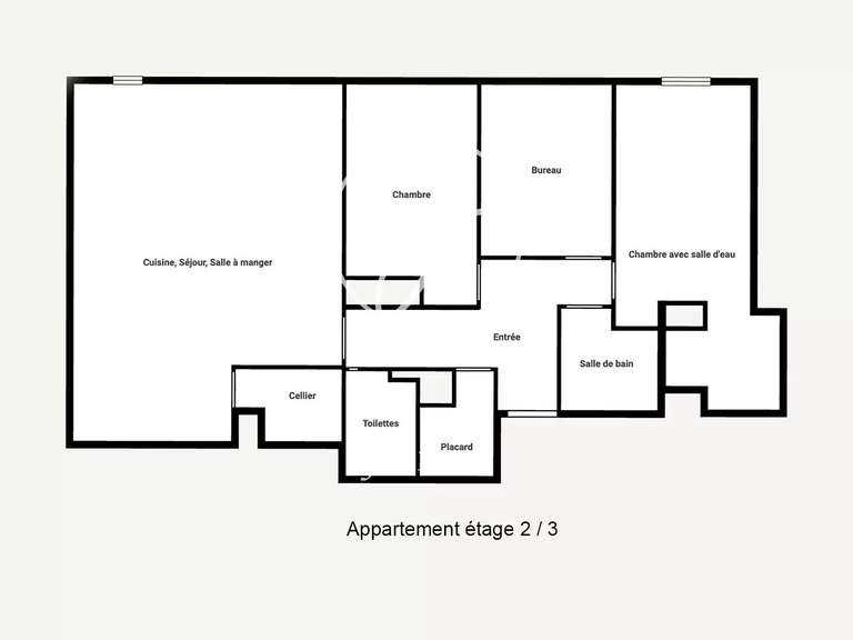 Appartement Mouvaux - 3 chambres - 104m²