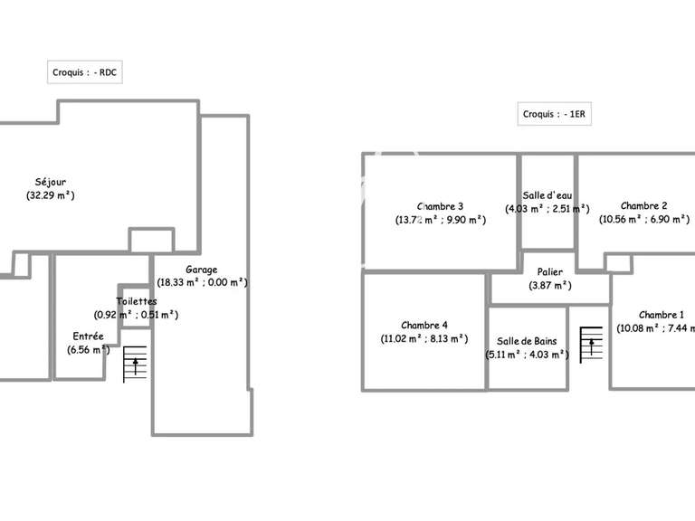 Maison Mouvaux - 4 chambres - 129m²