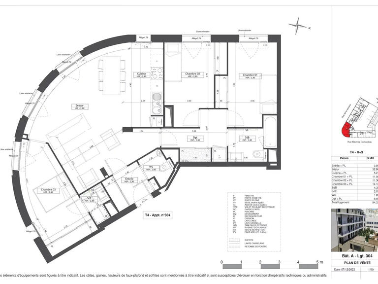 Sale Apartment Nantes - 3 bedrooms