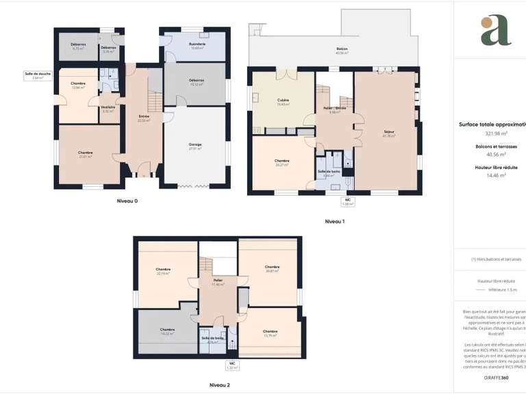 Appartement Nantes - 7 chambres - 230m²