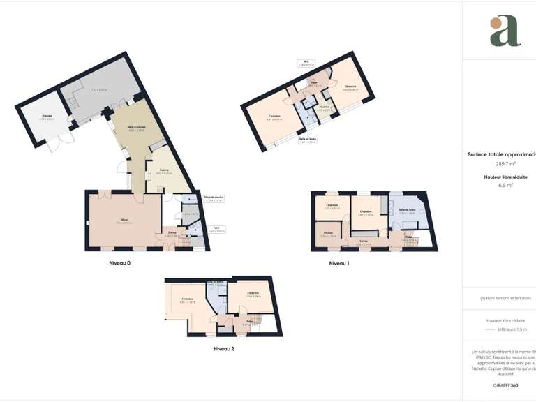 Maison Nantes - 6 chambres - 255m²