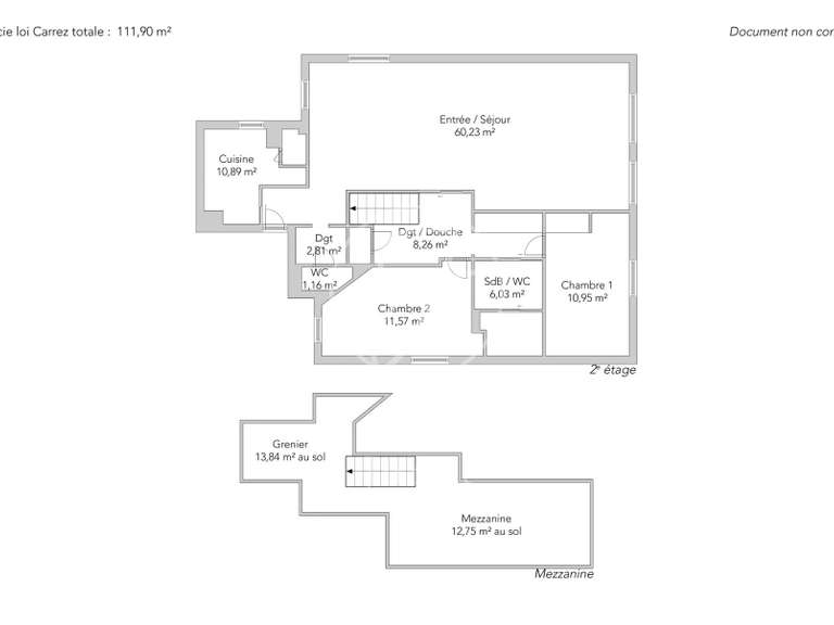 Apartment Neuilly-sur-Seine - 2 bedrooms - 153m²