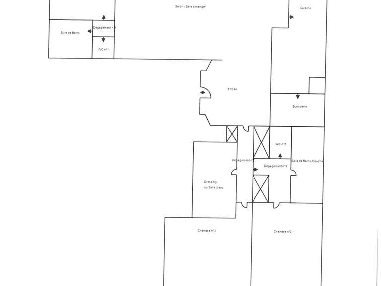 Appartement Neuilly-sur-Seine - 3 chambres - 143m²