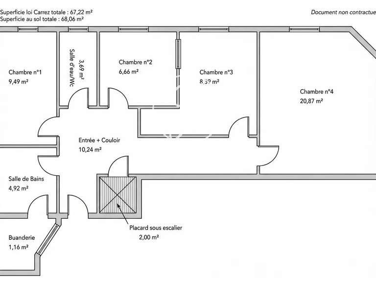 Appartement Neuilly-sur-Seine - 7 chambres - 114m²