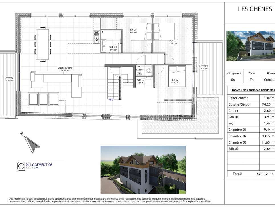 Appartement Neuvecelle